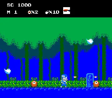 Ninja Kid (USA) screen shot game playing